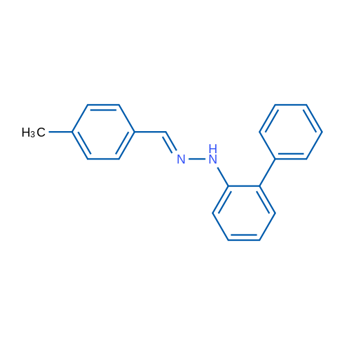 (E)-1-{[1,1'-biphenyl]-2-yl}-2-[(4-methylphenyl)methylidene]hydrazine 1g