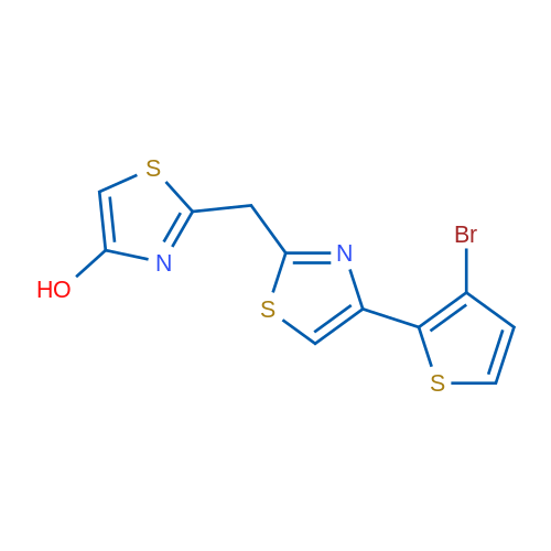 2-{[4-(3-bromothiophen-2-yl)-1,3-thiazol-2-yl]methyl}-1,3-thiazol-4-ol 1g