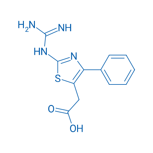 2-(2-Carbamimidamido-4-phenyl-1,3-thiazol-5-yl)acetic acid 1g