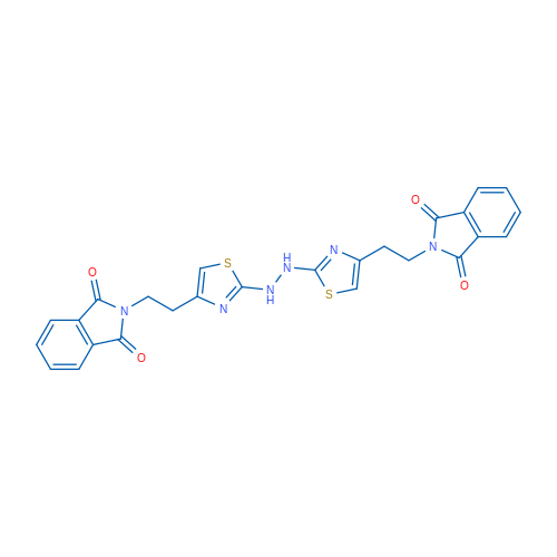 2-{2-[2-(2-{4-[2-(1,3-dioxo-2,3-dihydro-1H-isoindol-2-yl)ethyl]-1,3-thiazol-2-yl}hydrazin-1-yl)-1,3-thiazol-4-yl]ethyl}-2,3-dihydro-1H-isoindole-1,3-dione 1g