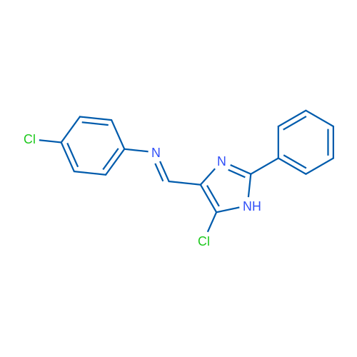 (1E)-1-(5-Chloro-2-phenyl-1H-imidazol-4-yl)-N-(4-chlorophenyl)methanimine 1g