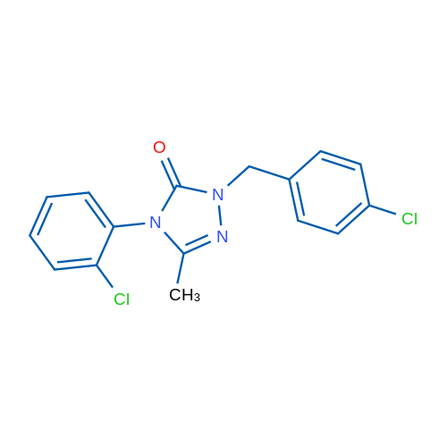 4-(2-Chlorophenyl)-1-[(4-chlorophenyl)methyl]-3-methyl-4,5-dihydro-1H-1,2,4-triazol-5-one 1g