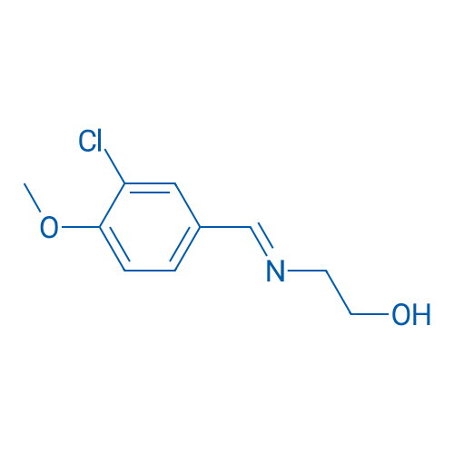 2-[(E)-[(3-Chloro-4-methoxyphenyl)methylidene]amino]ethan-1-ol 1g