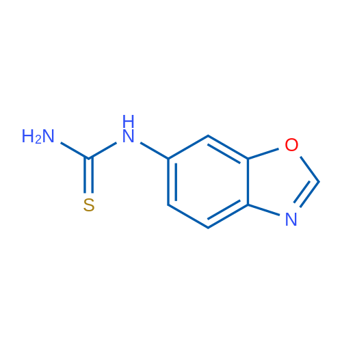 (1,3-Benzoxazol-6-yl)thiourea 1g