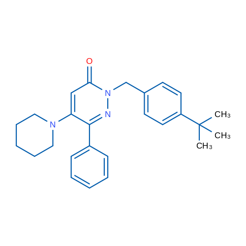 2-[(4-tert-Butylphenyl)methyl]-6-phenyl-5-(piperidin-1-yl)-2,3-dihydropyridazin-3-one 1g