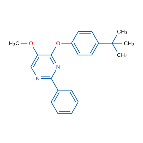 4-(4-tert-Butylphenoxy)-5-methoxy-2-phenylpyrimidine 1g