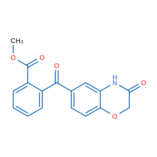 Methyl 2-(3-oxo-3,4-dihydro-2H-1,4-benzoxazine-6-carbonyl)benzoate 1g
