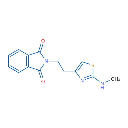 2-{2-[2-(methylamino)-1,3-thiazol-4-yl]ethyl}-2,3-dihydro-1H-isoindole-1,3-dione 1g
