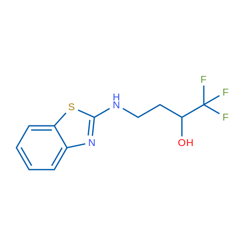 4-[(1,3-Benzothiazol-2-yl)amino]-1,1,1-trifluorobutan-2-ol 1g