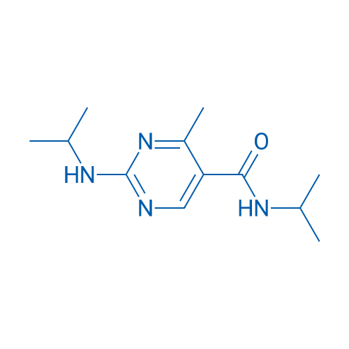 4-Methyl-N-(propan-2-yl)-2-[(propan-2-yl)amino]pyrimidine-5-carboxamide 10mg