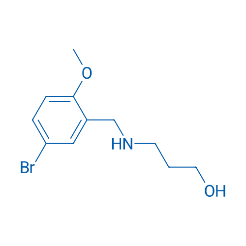 3-{[(5-bromo-2-methoxyphenyl)methyl]amino}propan-1-ol 1g