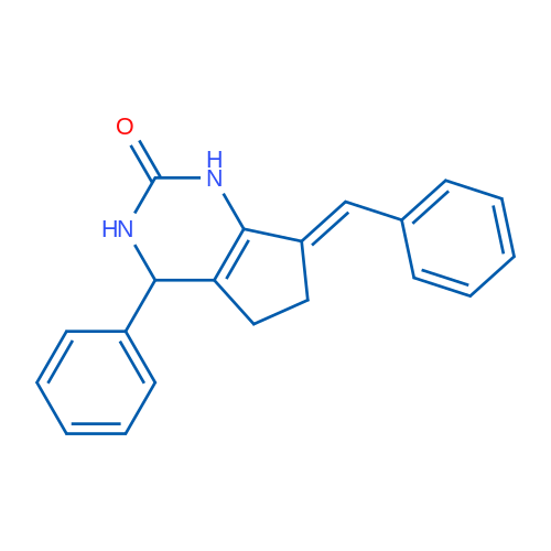 7-Benzylidene-4-phenyl-3,4,6,7-tetrahydro-1H-cyclopenta[d]pyrimidin-2(5H)-one 5g