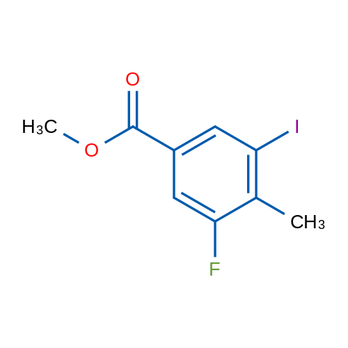 Methyl 3-fluoro-5-iodo-4-methylbenzoate 1g