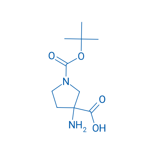 3-Amino-1-(tert-butoxycarbonyl)pyrrolidine-3-carboxylic acid 5g
