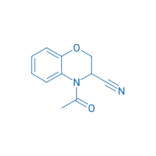 4-Acetyl-3,4-dihydro-2H-benzo[1,4]oxazine-3-carbonitrile 1g