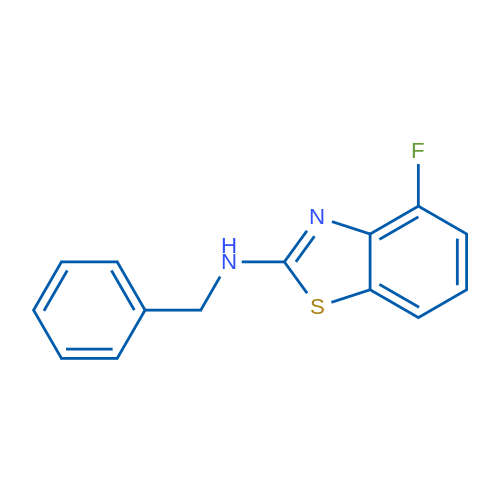 N-benzyl-4-fluorobenzo[d]thiazol-2-amine 1g