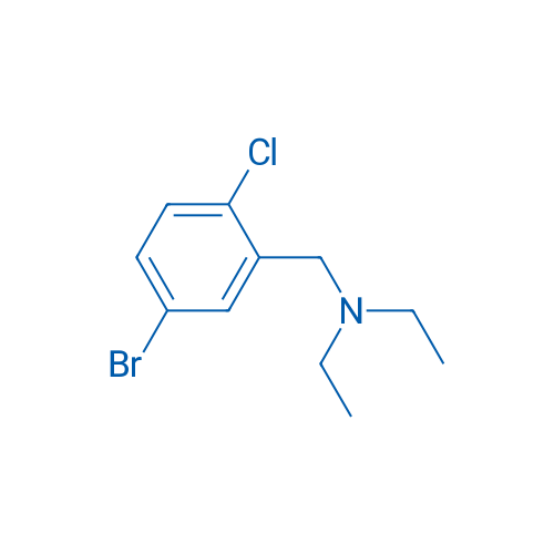 N-(5-Bromo-2-chlorobenzyl)-N-ethylethanamine 250mg