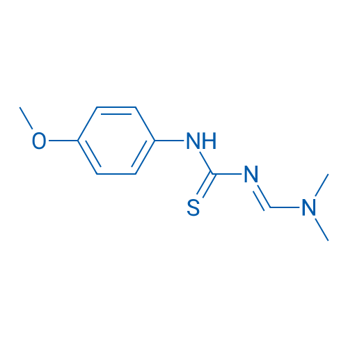 3-[(1E)-(Dimethylamino)methylidene]-1-(4-methoxyphenyl)thiourea 1g