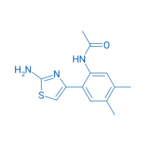 N-[2-(2-Amino-1,3-thiazol-4-yl)-4,5-dimethylphenyl]acetamide 5g
