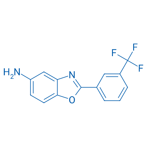2-(3-(Trifluoromethyl)phenyl)benzo[d]oxazol-5-amine 250mg