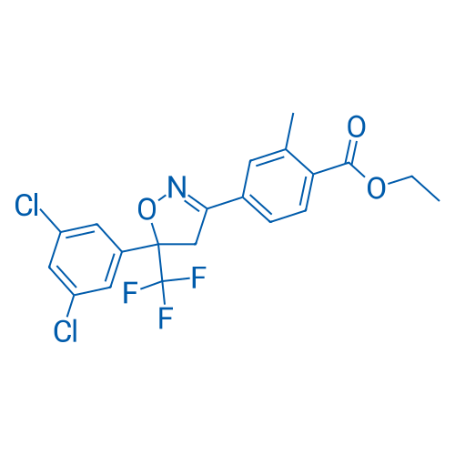 Ethyl 4-(5-(3,5-dichlorophenyl)-5-(trifluoromethyl)-4,5-dihydroisoxazol-3-yl)-2-methylbenzoate 5g