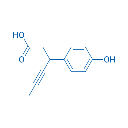 3-(4-Hydroxyphenyl)hex-4-ynoic acid 1g