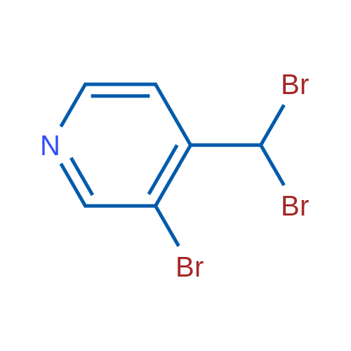 3-Bromo-4-(dibromomethyl)pyridine 1g