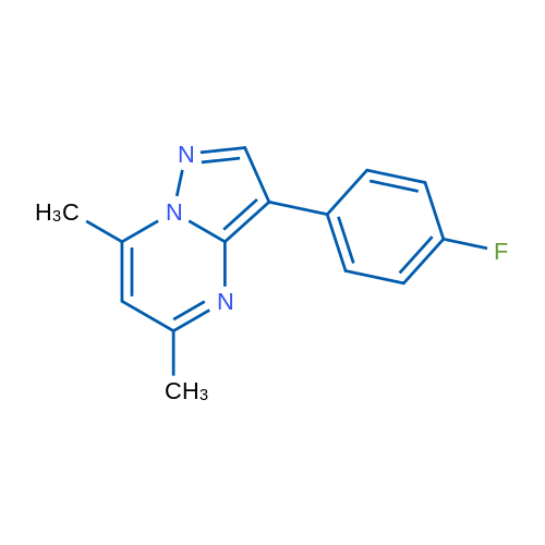 3-(4-Fluorophenyl)-5,7-dimethylpyrazolo[1,5-a]pyrimidine 1g