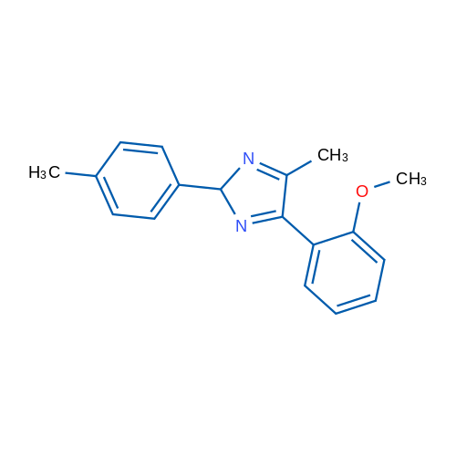 4-(2-Methoxyphenyl)-5-methyl-2-(4-methylphenyl)-2H-imidazole 1g