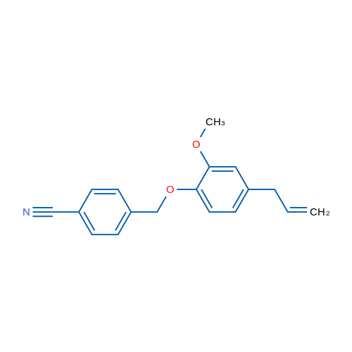 4-{[2-methoxy-4-(prop-2-en-1-yl)phenoxy]methyl}benzonitrile 1g