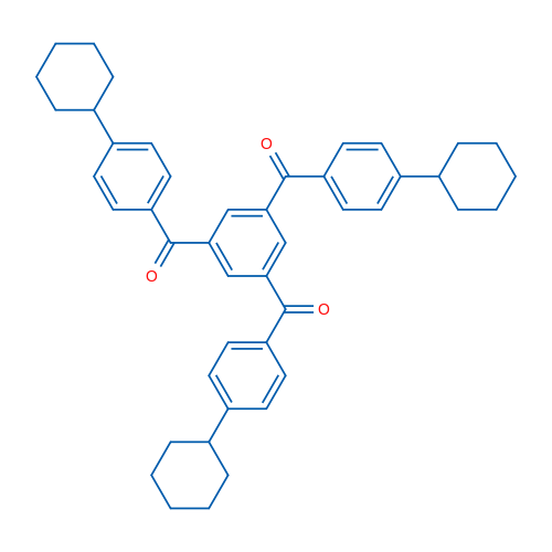 [3,5-Bis(4-cyclohexylbenzoyl)phenyl](4-cyclohexylphenyl)methanone 1g