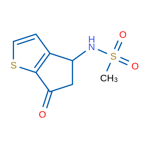 N-{6-oxo-4H,5H,6H-cyclopenta[b]thiophen-4-yl}methanesulfonamide 1g
