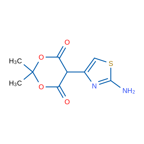 5-(2-Amino-1,3-thiazol-4-yl)-2,2-dimethyl-1,3-dioxane-4,6-dione 1g