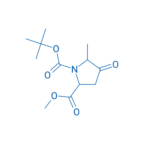1-tert-Butyl 2-methyl 5-methyl-4-oxopyrrolidine-1,2-dicarboxylate 1g
