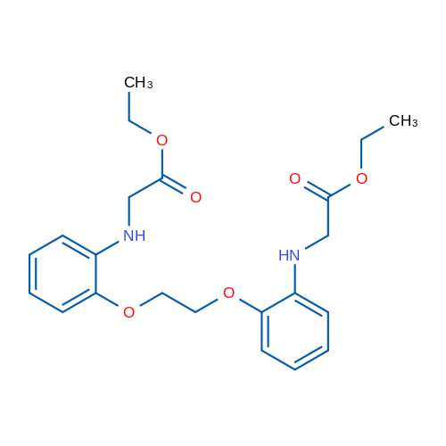 Ethyl 2-{[2-(2-{2-[(2-ethoxy-2-oxoethyl)amino]phenoxy}ethoxy)phenyl]amino}acetate 1g