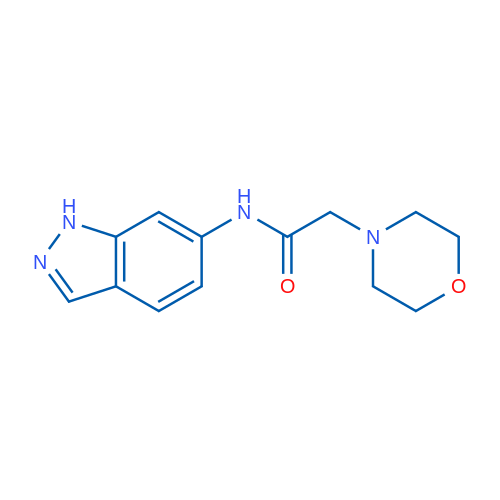 N-(1H-Indazol-6-yl)-2-(morpholin-4-yl)acetamide 1g
