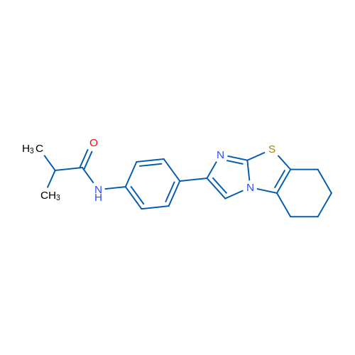 2-Methyl-N-(4-{7-thia-2,5-diazatricyclo[6.4.0.0^{2,6}]dodeca-1(8),3,5-trien-4-yl}phenyl)propanamide 1g