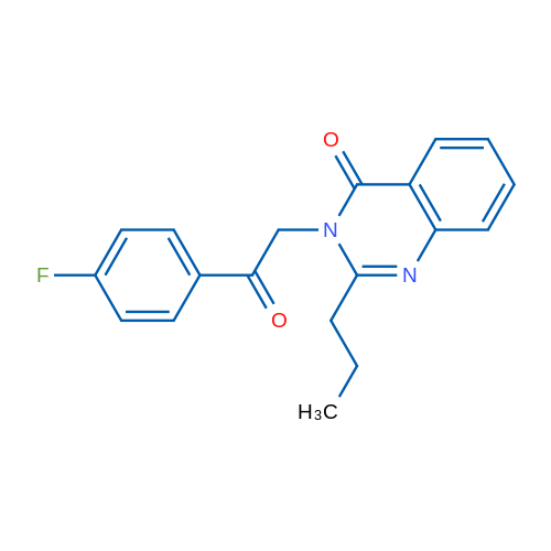 3-[2-(4-Fluorophenyl)-2-oxoethyl]-2-propyl-3,4-dihydroquinazolin-4-one 1g