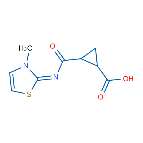 2-{[(2E)-3-methyl-2,3-dihydro-1,3-thiazol-2-ylidene]carbamoyl}cyclopropane-1-carboxylic acid 1g