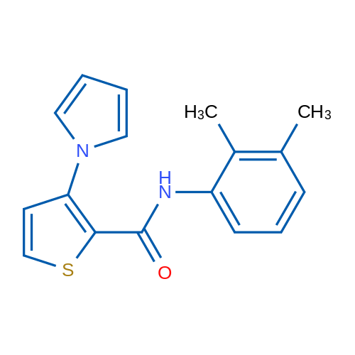 N-(2,3-Dimethylphenyl)-3-(1H-pyrrol-1-yl)thiophene-2-carboxamide 1g