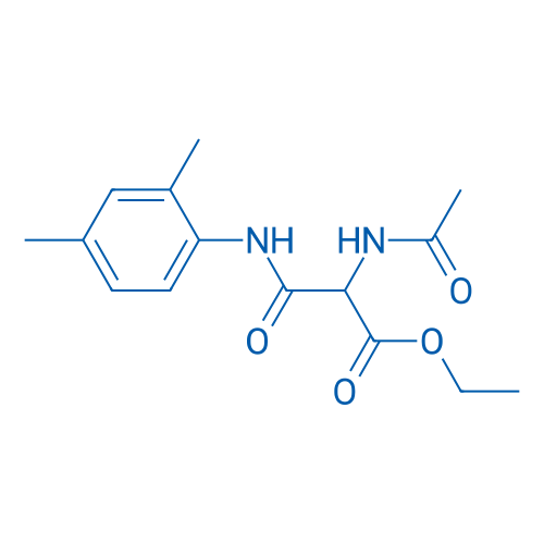 Ethyl 2-[(2,4-dimethylphenyl)carbamoyl]-2-acetamidoacetate 1g