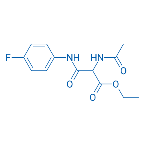 Ethyl 2-acetamido-2-[(4-fluorophenyl)carbamoyl]acetate 1g