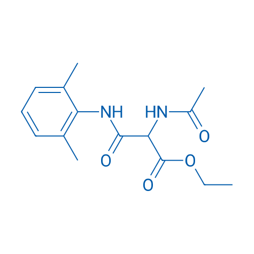 Ethyl 2-[(2,6-dimethylphenyl)carbamoyl]-2-acetamidoacetate 1g