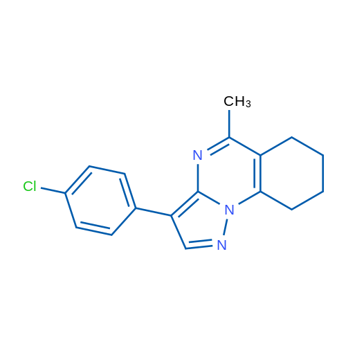 3-(4-Chlorophenyl)-5-methyl-6H,7H,8H,9H-pyrazolo[1,5-a]quinazoline 1g