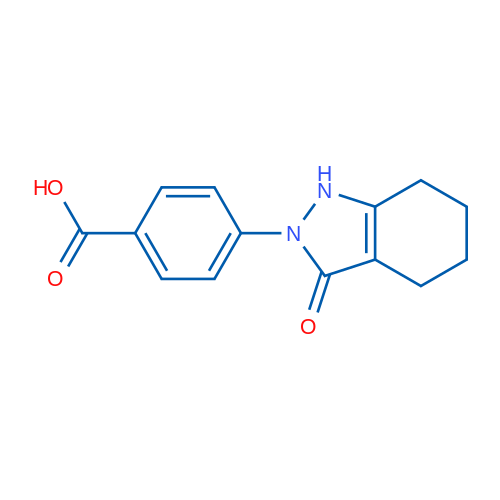 4-(3-Oxo-4,5,6,7-tetrahydro-1H-indazol-2(3H)-yl)benzoic acid 5g