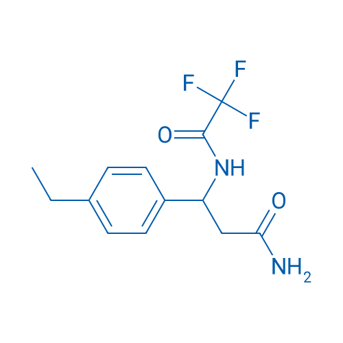 3-(4-Ethylphenyl)-3-(2,2,2-trifluoroacetamido)propanamide 1g