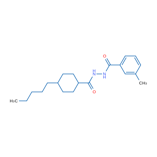 N'-(3-Methylbenzoyl)-4-pentylcyclohexane-1-carbohydrazide 10mg
