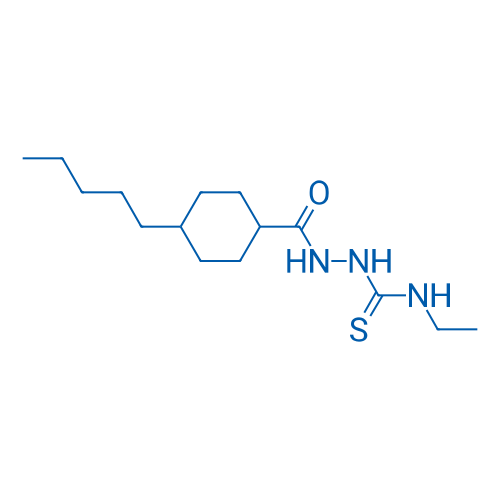 N-[(Ethylcarbamothioyl)amino]-4-pentylcyclohexane-1-carboxamide 1g