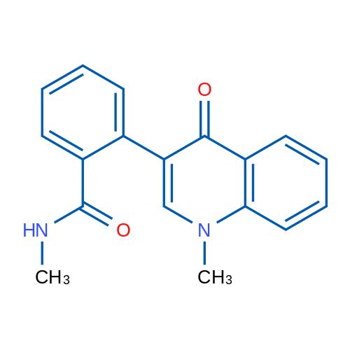 N-Methyl-2-(1-methyl-4-oxo-1,4-dihydroquinolin-3-yl)benzamide 1g
