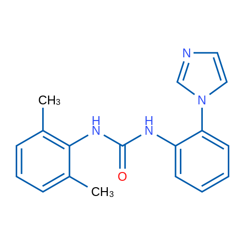 3-(2,6-Dimethylphenyl)-1-[2-(1H-imidazol-1-yl)phenyl]urea 1g
